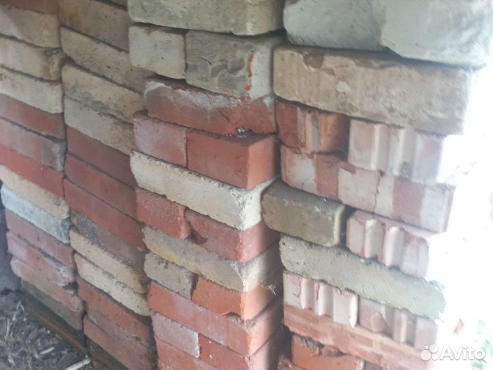Кирпич красный бу