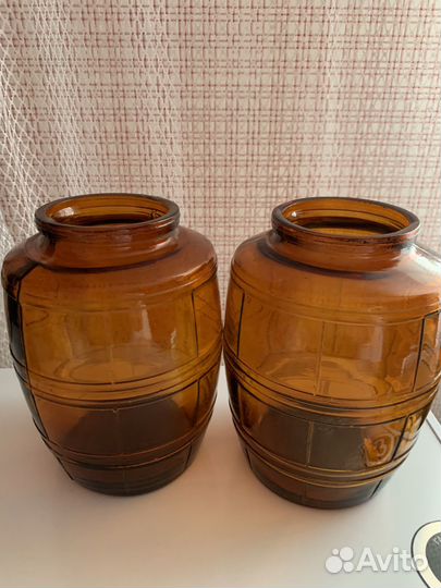 Банка коричневая СССР