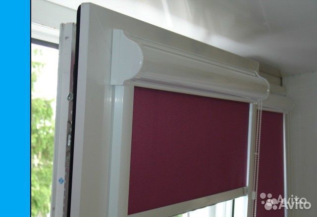 Кассетные рулонные шторы