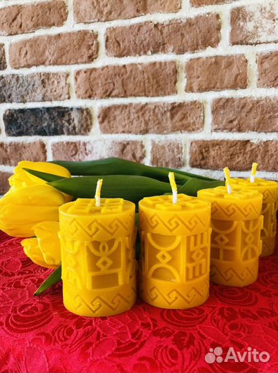 Свечи с Русскими Рунами
