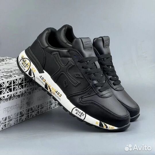 Premiata Mick 4020 Black Кожа