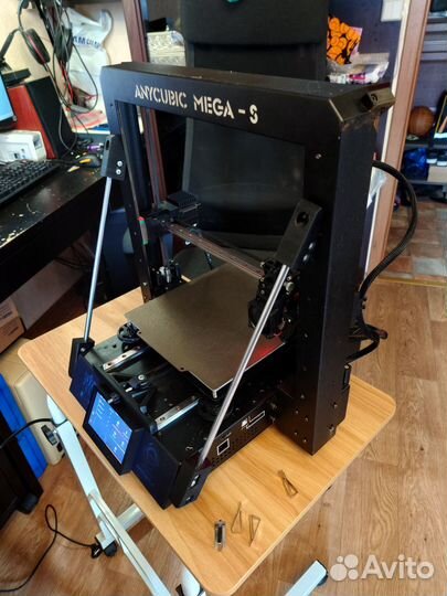 3d принтер Anycubic i3 Mega на Klipper и рельсах