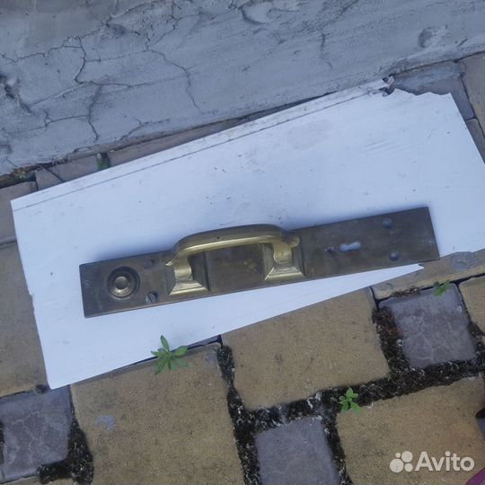 Ручка дверная старинная 44,5 см большая