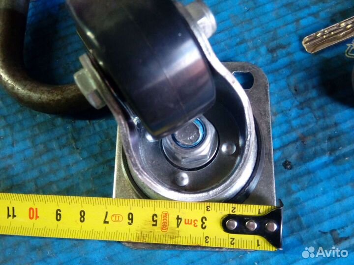 Колесики для тележки 50мм, стеллажа, стола, шкафа