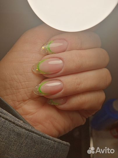 Гель лак, наращивание