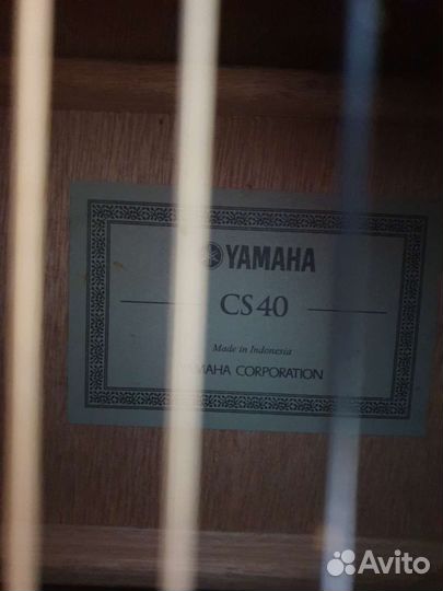 Гитара yamaha CS40