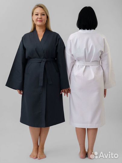 Халат банный вафельный Артикул 1707 - 1704