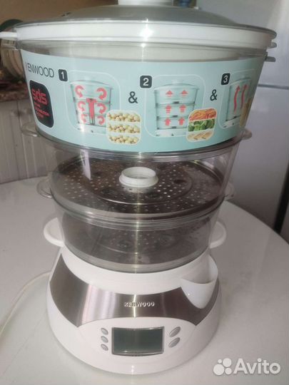 Пароварка kenwood