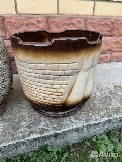 Горшки керамические цветочные