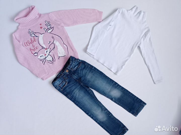 Пакет одежды для девочки 98 104