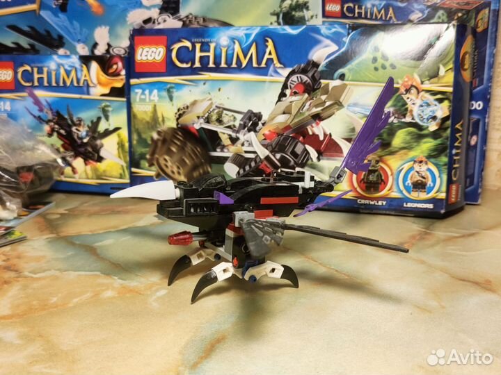 Lego Chima наборы 66450 70000 70001 70003