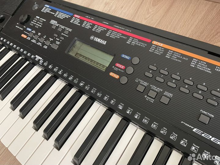 Синтезатор yamaha psr-e263