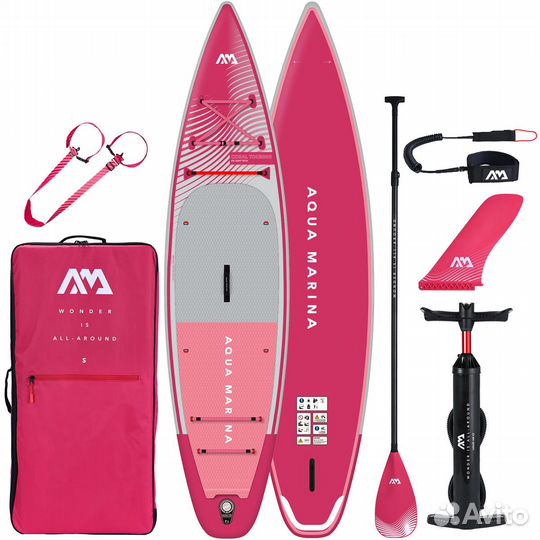 Сап борд С веслом aquamarina coral touring