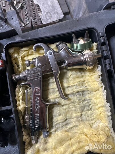 Краскопульт ивата ws400 kiavami