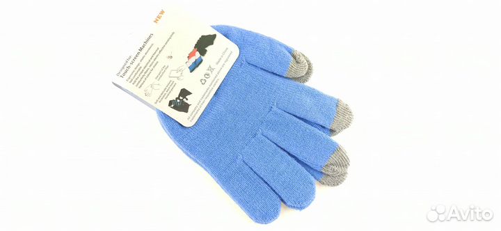 Перчатки для сенсорных экранов (цвета в ассортимен