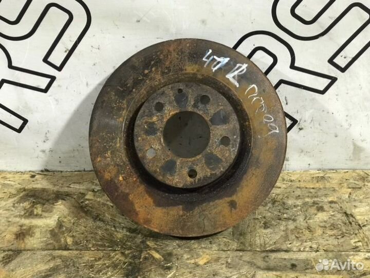 Диск тормозной передний левый Hyundai Santa Fe 2