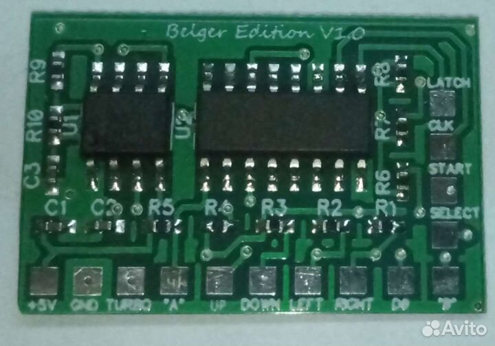 Плата для восстановления джойстика дэнди(dendy)