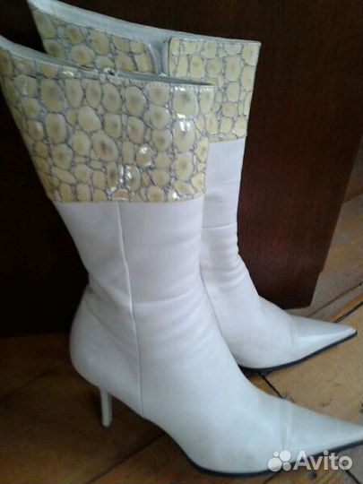 Сапоги демисезон р 39 нат кожа