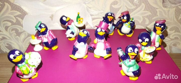 Серия киндер Пингвины барные