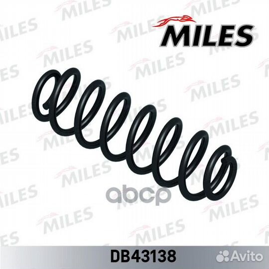 Пружина подвески VW touran 03- задняя DB43138 M