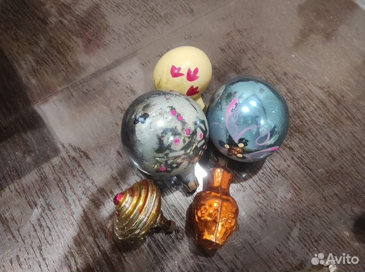 Елочные игрушки СССР