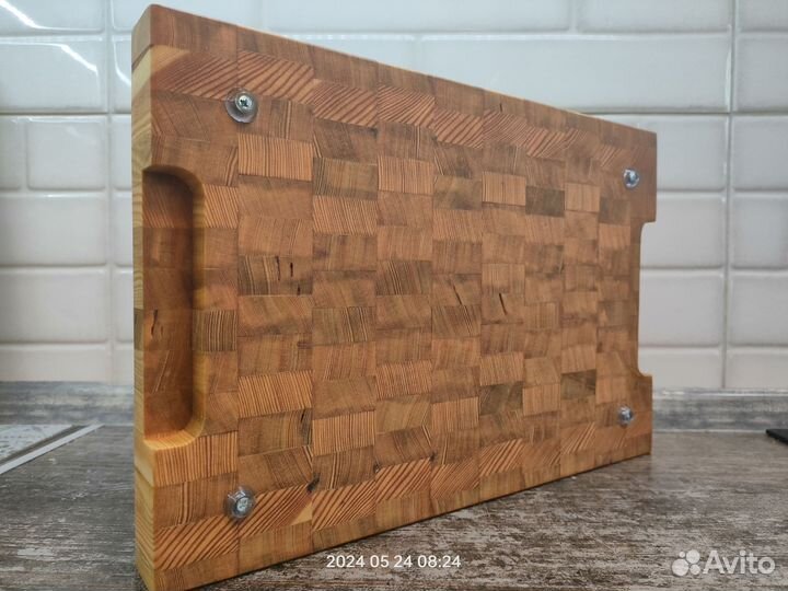 Доска разделочная торцевая