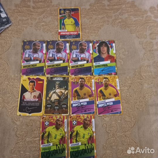 Карты с подписью