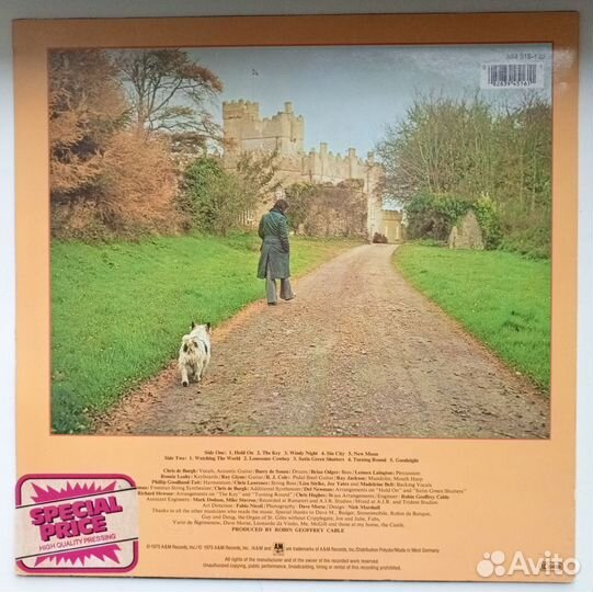 LP Chris DE Burgh Far Beyond These Castle Walls'75