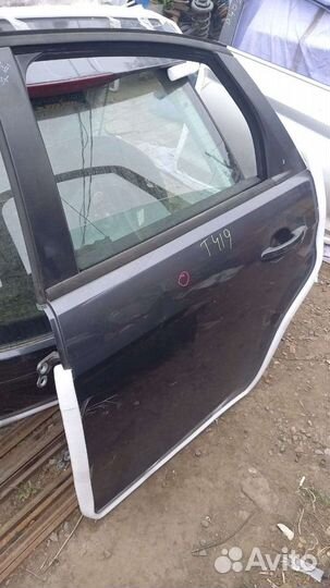 Дверь задняя левая в сборе 08-11г фокус 2