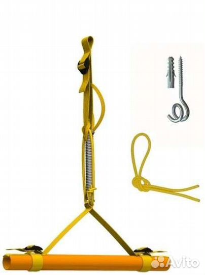 Прыгунки 3 в 1 (качели/тарзанка/прыгунки)