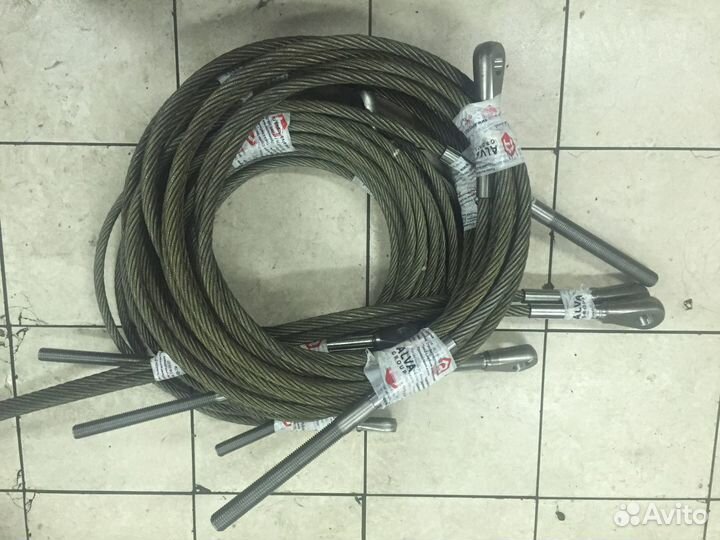 Тросы с наконечниками