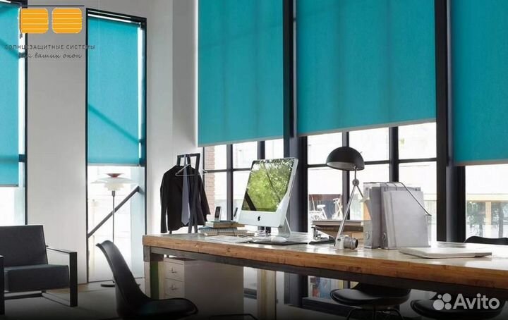 Жалюзи рулонные шторы блэкаут