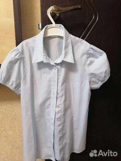 Блузка с коротким рукавом 134-140