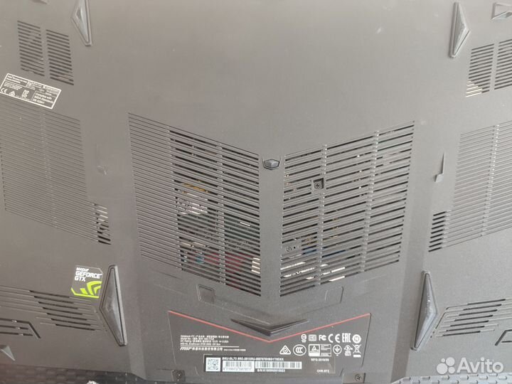 Игровой ноутбук msi 17 3