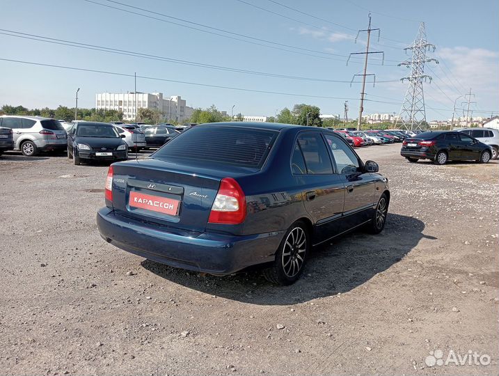 Hyundai Accent 1.5 МТ, 2007, 185 332 км