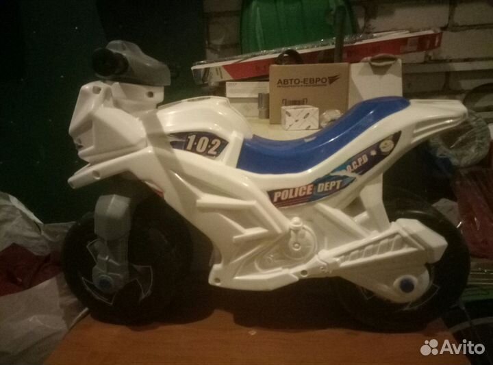 Детский мотоцикл беговел