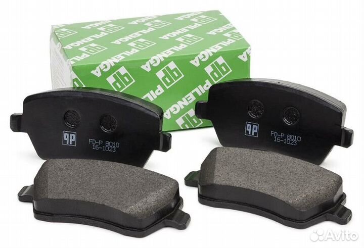 Колодки дисковые передние Pilenga FD-P 8010