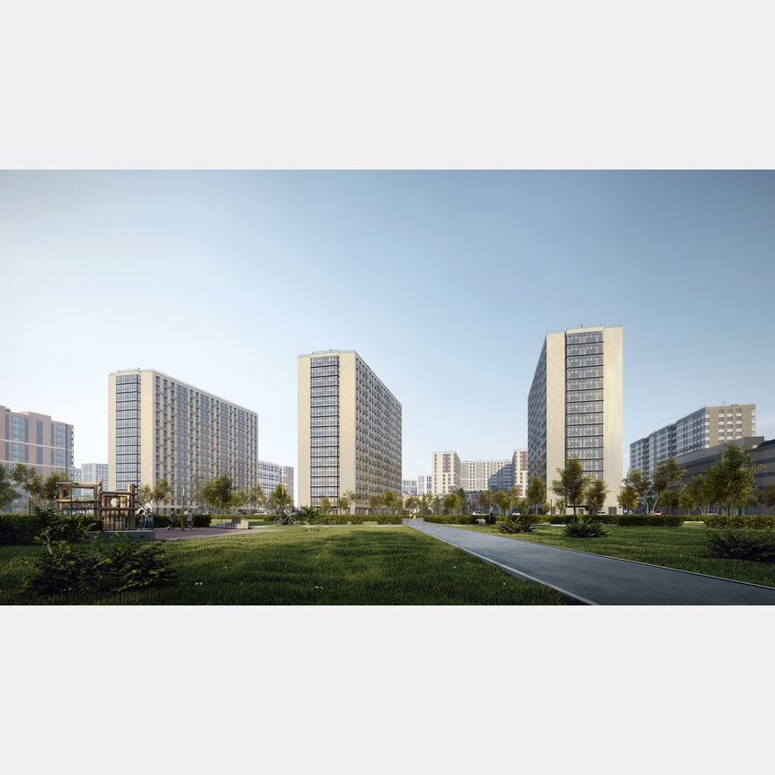 Квартира-студия, 31,8 м², 2/16 эт.