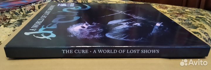 The Cure A world OF lost shows 3LP blue vinyl box