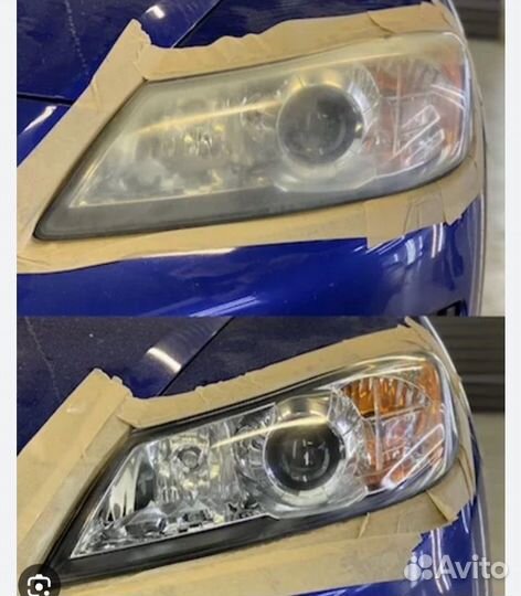 Полировка фар