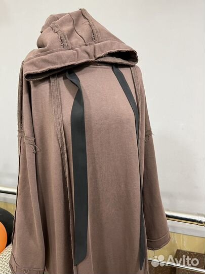 Платье худи из трехнитки