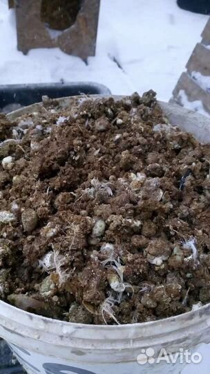 Навоз в мешках