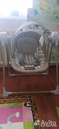 Детские электронные качели