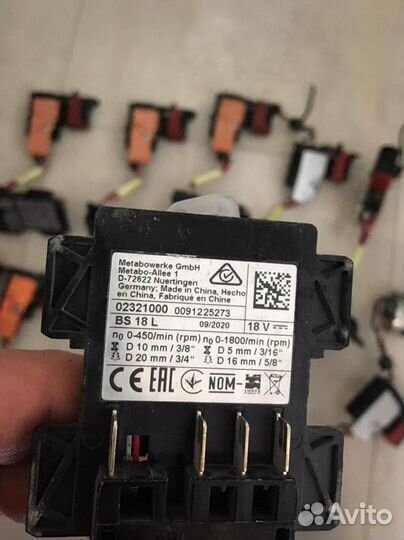 Запчасти на bs18 l