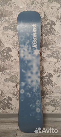 Сноуборд Kissmark Angel 140cm+ крепления Rossignol