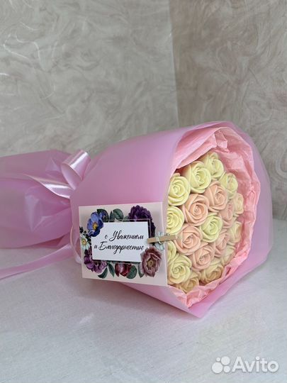 Букет из шоколадных роз