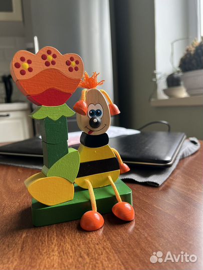 Деревянная пирамидка