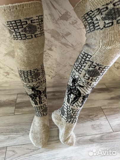 Гольфы шерстяные