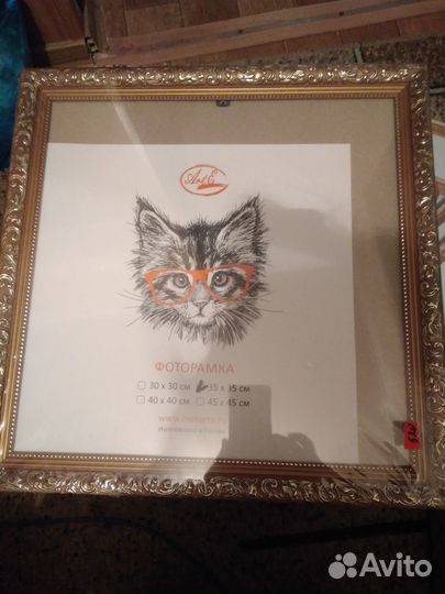 Фоторамки из багета со стеклом