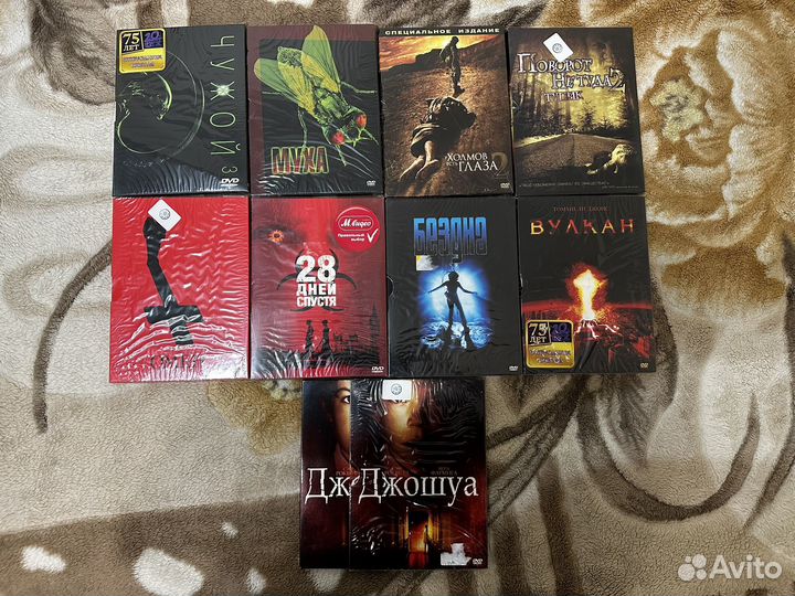 Специальные издания DVD дисков в картонных боксах